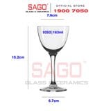  LIBBEY 9252 - Ly Thủy Tinh Libbey Circa Cocktail Nick & Nora 163ml | Libbey 9252 , Nhập Khẩu USA 