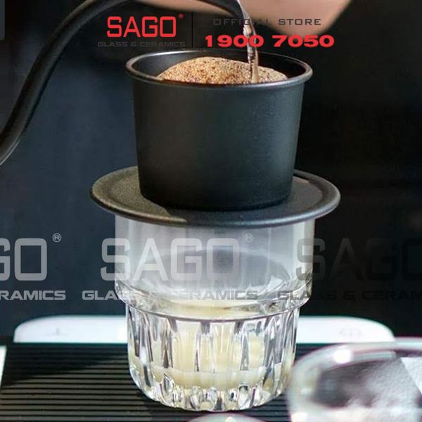  LIBBEY 15432 - Ly Thủy Tinh Cường Lực Libbey Everest Duratuff Rocks 207ml | Nhập Khẩu E.U 