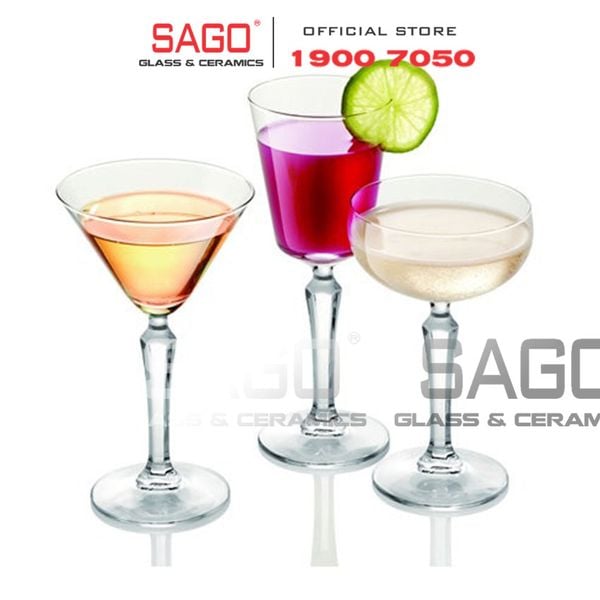  LIBBEY 603064 - Ly Thủy Tinh Libbey Spkys Cocktail 247ml | Nhập Khẩu E.U 