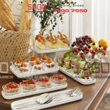  Ocean P03720 - Ly Thủy Tinh Ocean Verrine Shallow Bowl Glass 3'' | Nhập Khẩu Thái Lan 