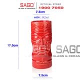  LIBBEY 996050 - Ly Sứ Libbey Tiki Tumbler Red 592ml | Nhập Khẩu E.U 