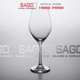  Ocean 1026W12 - Ly Thủy Tinh Ocean Santé White Wine 340ml | Nhập Khẩu Thái Lan 