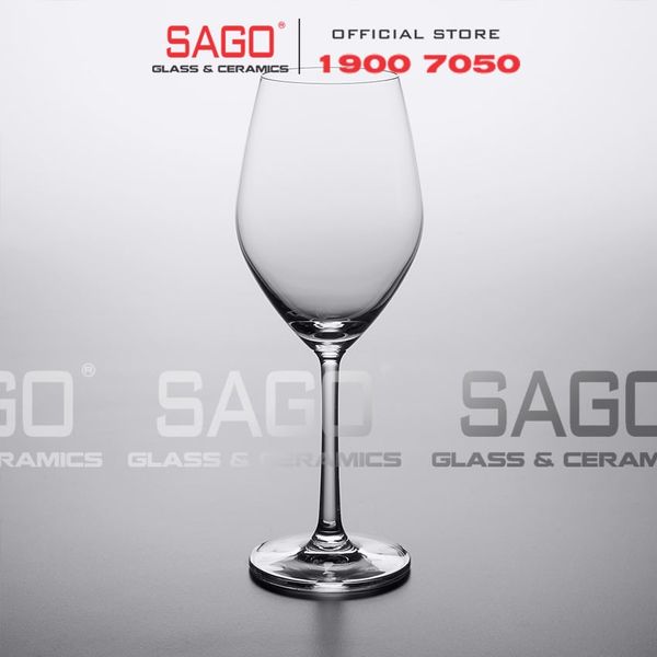  Ocean 1026W12 - Ly Thủy Tinh Ocean Santé White Wine 340ml | Nhập Khẩu Thái Lan 