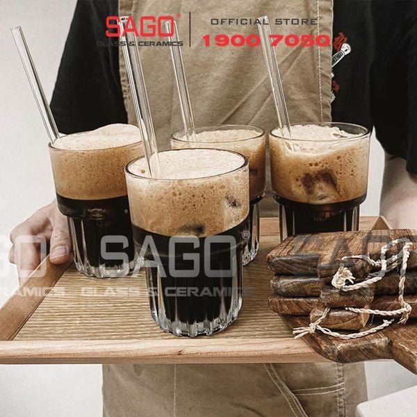  LIBBEY 15437 - Ly Thủy Tinh Cường Lực Libbey Everest Duratuff Cooler 414ml | Nhập Khẩu USA 