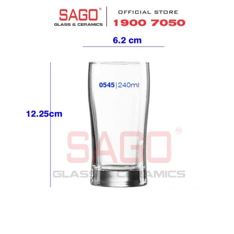  Luminarc D0545 - Ly Thủy Tinh Cao Cấp Luminarc  Fillon 240ml | Thủy Tinh Cao Cấp 