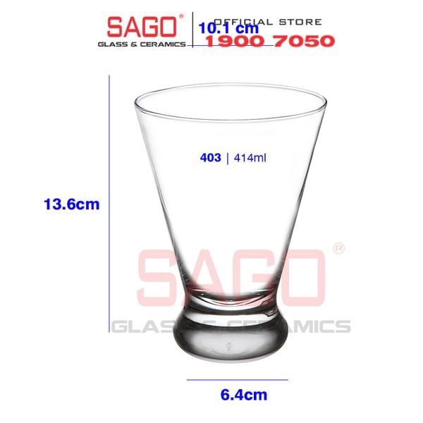  LIBBEY 403 - Ly Thủy Tinh Libbey Cosmopolitan Beverage 414ml | Nhập Khẩu USA 