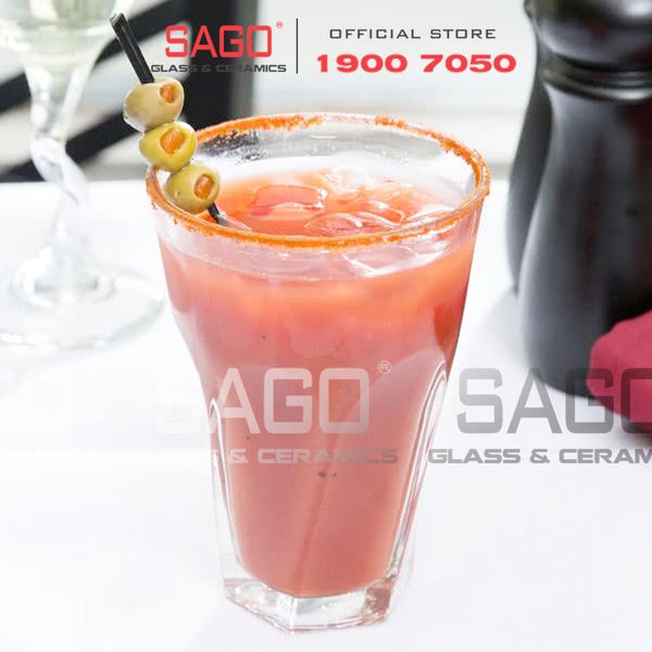  LIBBEY 15747 - Ly Libbey Gibraltar Twist Beverage 355ml | Thủy Tinh Cường Lực Cao Cấp 