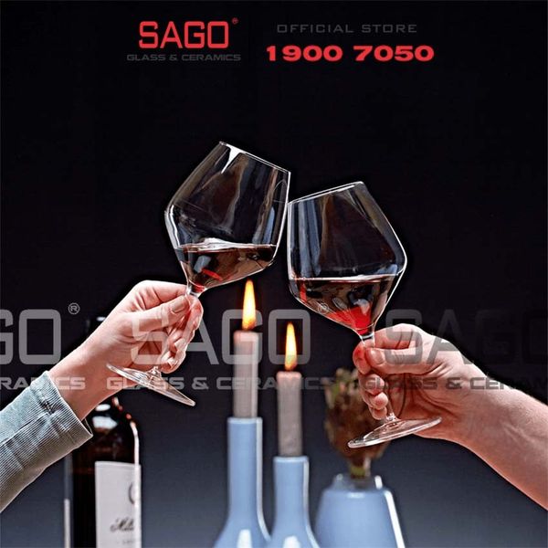  Luigi Bormioli A08744 - Ly thủy tinh Pha Lê Luigi Bormioli Atelier Barolo Shiraz Crystal Glasses 800ml | Nhập Khẩu Italy 