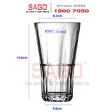  LIBBEY 15797 - Ly Thủy Tinh Libbey Brooklyn Beverage 414ml | Thủy Tinh Cao Cấp 