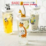  Luminarc Q3808/Q3809/Q3810 - Ly Thủy Tinh Chia Vạch Luminarc Lille Scale 425ml | Đổi Màu khi Nhiệt độ Nóng lên , An Toàn cho Bé 