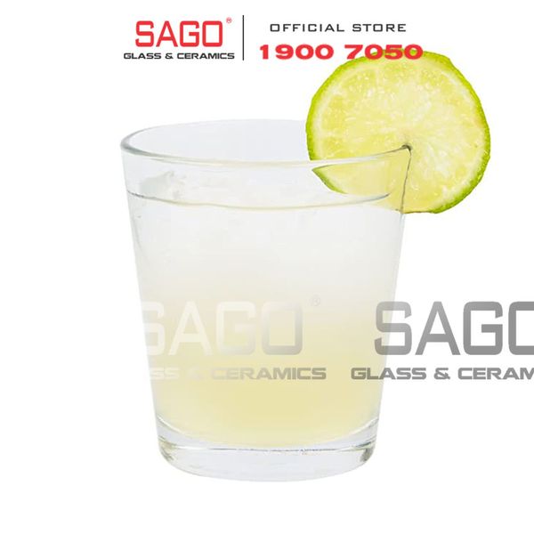  LIBBEY 15763 - Ly Thủy Tinh Libbey Stacking Rocks 207ml | Thủy Tinh Cường Lực Nhập Khẩu U.S 