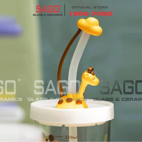  Luminarc Q3808/Q3809/Q3810 - Ly Thủy Tinh Chia Vạch Luminarc Lille Scale 425ml | Đổi Màu khi Nhiệt độ Nóng lên , An Toàn cho Bé 