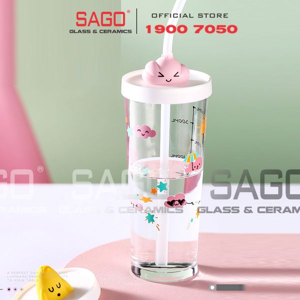  Luminarc P9886/P9887/P9888 - Ly Thủy Tinh Chia Vạch Luminarc Lille Scale 425ml | Tùy Chọn Hình Ngộ nghĩnh 
