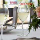  Ocean 1026W12 - Ly Thủy Tinh Ocean Santé White Wine 340ml | Nhập Khẩu Thái Lan 