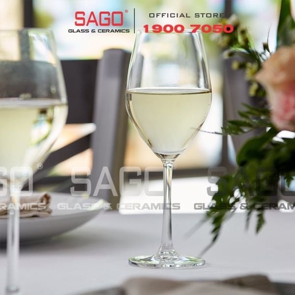  Ocean 1026W12 - Ly Thủy Tinh Ocean Santé White Wine 340ml | Nhập Khẩu Thái Lan 