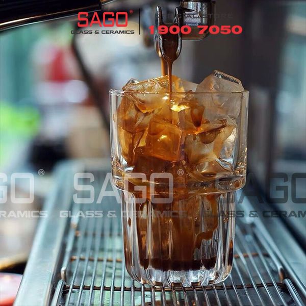  LIBBEY 15436 - Ly Thủy Tinh Cường Lực Libbey Everest Duratuff Beverage 355ml | Nhập Khẩu USA 