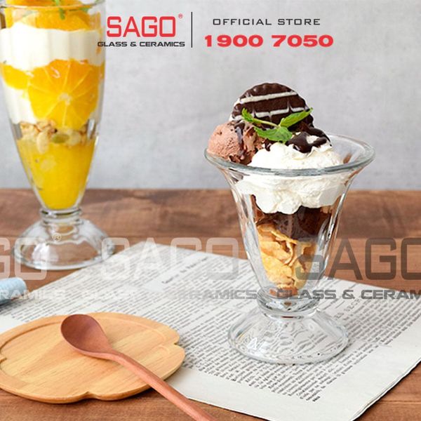  LIBBEY 5115 - Ly thủy tinh Libbey Fountainware Tulip Sundae 192ml | Nhập Khẩu USA 