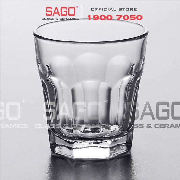  LIBBEY 15242 - Ly Thủy Tinh Cường Lực Libbey Gibraltar Rocks DuraTuff 266ml | Thủy Tinh Cao Cấp 