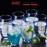  Luminarc J1585 - Ly Thủy Tinh Luminarc Salto Ice Blue 350ml | Thủy Tinh Cao Cấp 