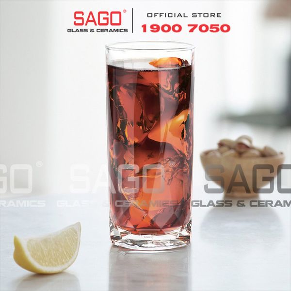  Ocean P02809 - Ly Thủy Tinh Ocean Connexion Hi Ball 430ml | Nhập Khẩu Thái Lan 