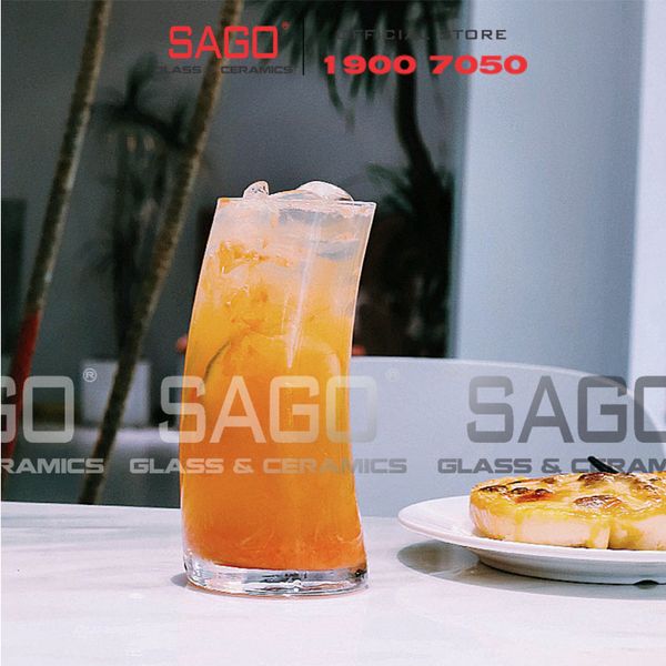  LIBBEY 2212 - Ly Thủy Tinh Libbey Bravura Tumbler 495ml | Nhập Khẩu E.U 