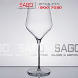  LIBBEY 9322 - Ly Thủy Tinh Libbey Prism 13 Oz Wine 384ml | Nhập Khẩu USA 