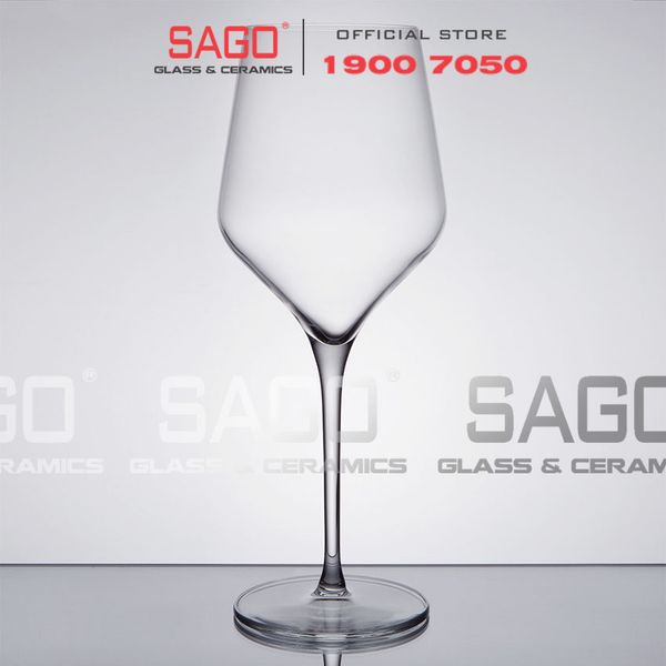  LIBBEY 9322 - Ly Thủy Tinh Libbey Prism 13 Oz Wine 384ml | Nhập Khẩu USA 