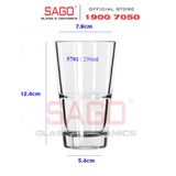  LIBBEY 15781 - Ly Thủy Tinh Libbey Stacting Hi Ball 296ml | Thủy Tinh Cường Lực Nhập Khẩu U.S 