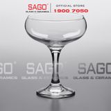  Pasabahce 44136 - Ly Thủy Tinh Pasabahce Capri Bistro Coupe Glass 270ml | Nhập Khẩu Thổ Nhĩ Kỳ 