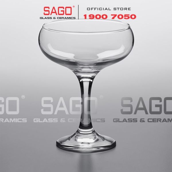  Pasabahce 44136 - Ly Thủy Tinh Pasabahce Capri Bistro Coupe Glass 270ml | Nhập Khẩu Thổ Nhĩ Kỳ 