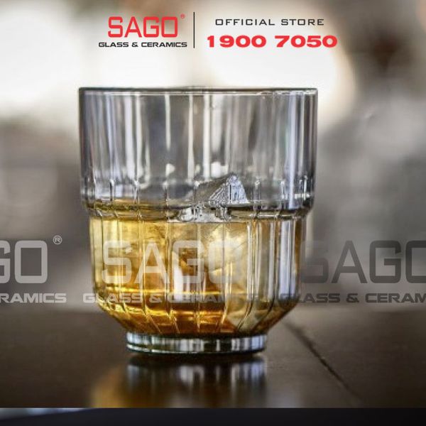  LIBBEY 820508 - Ly Thủy Tinh Libbey LINQ Rocks 355ml | Nhập Khẩu E.U 