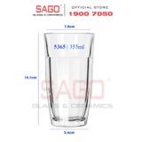  LIBBEY 15365 - Ly Thủy Tinh Libbey Picadilly Beverage 355ml | Thủy Tinh Cao cấp 