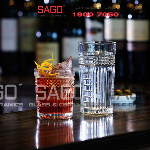  LIBBEY 927542 - Ly Thủy Tinh Libbey Radiant DOF 355ml | Nhập Khẩu E.U 