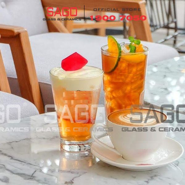  Ocean B16115 - Ly Thủy Tinh Ocean Studio Hi Ball 435ml | Nhập Khẩu Thái Lan 