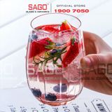  Deli JS5139-2 - Ly Thủy Tinh Deli Linka Glass 380ml | Thủy Tinh Cao Cấp 