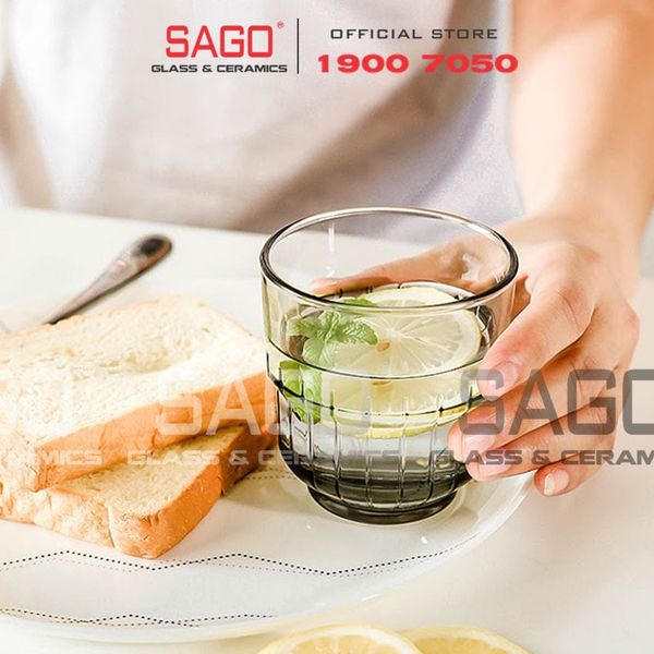  LIBBEY 820508 - Ly Thủy Tinh Libbey LINQ Rocks 355ml | Nhập Khẩu E.U 