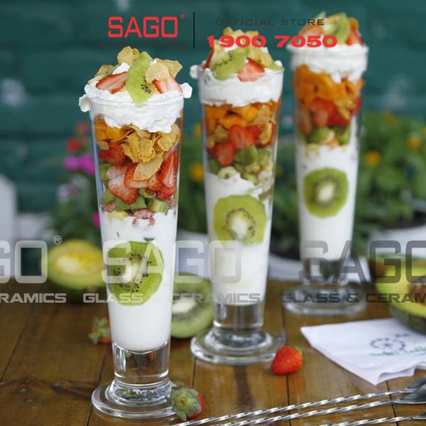  Ocean B16315 - Ly Thủy Tinh Ocean Viva Footed 420ml | Nhập Khẩu Thái Lan 