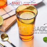  DURALEX D1012D - Ly Thủy Tinh Cường Lực Duralex Lys Amber Tumber Glass 280ml | Nhập Khẩu Pháp 