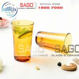  DURALEX D1012D - Ly Thủy Tinh Cường Lực Duralex Lys Amber Tumber Glass 280ml | Nhập Khẩu Pháp 
