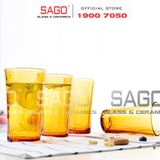 DURALEX D1012D - Ly Thủy Tinh Cường Lực Duralex Lys Amber Tumber Glass 280ml | Nhập Khẩu Pháp 