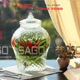  BKC 8833-10L- Bình Thủy Tinh Kim Cương 10.0 Lít | Tùy Chọn Có hoặc không vòi 