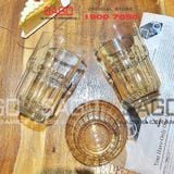  DELI Y5865-1S - Ly Thủy Tinh Deli LINQ Amber Rock Glass 340ml | Thủy Tinh Cao Cấp 