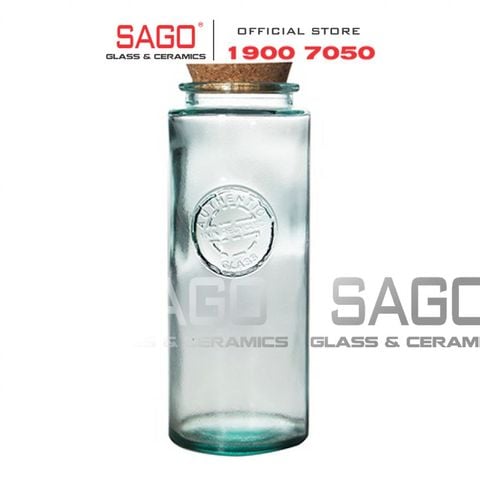  VSM V5684 - Hũ Thủy Tinh Tái Chế Vidrios San Miguel TARRO AUTHENTIC 1450ml | Nhập Khẩu Tây Ban Nha 