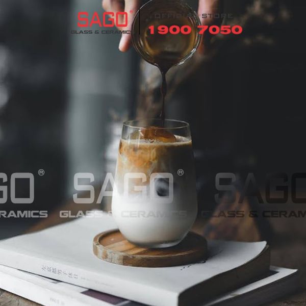  Deli ES7029 - Ly Thủy Tinh Deli Tumber Hi Ball 400ml | Thủy Tinh Cao Cấp 