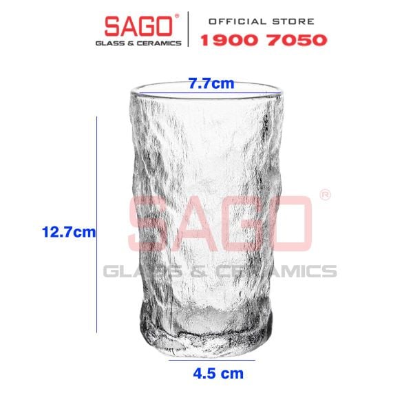  Deli KB047-2 - Ly Thủy Tinh Deli Soda LimeTumber Glass 305ml | Thủy Tinh Cao Cấp 