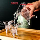  Ly Thủy Tinh Đế Vương Shot Glass | Tùy Chọn Dung Tích , Thủy Tinh Cao Cấp 