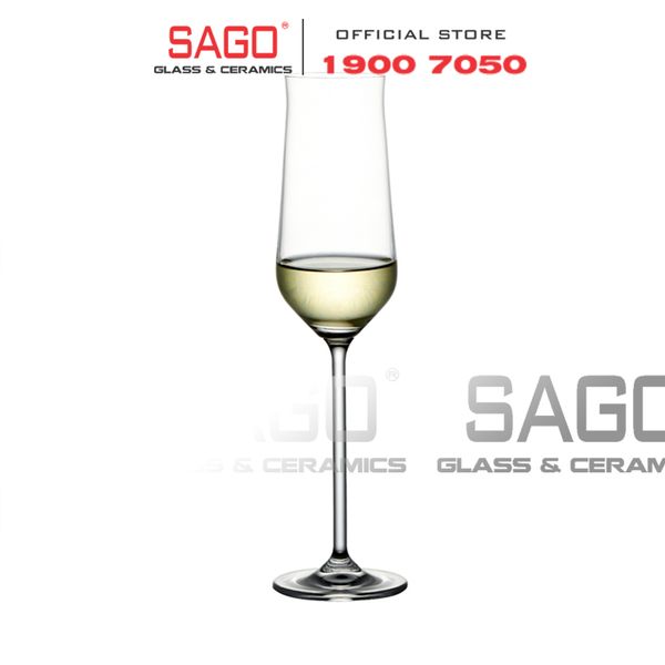  IDELITA 93CP25 - Ly thủy tinh Pha Lê IDELITA Victorian Flute Champagne Crystal glasses 250ml | Thủy Tinh Pha Lê Cao cấp 