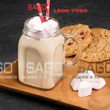  Pasabahce 80388 - Ly Thủy Tinh Pasabahce Có Quai Home Made 450ml (Tặng kèm Nắp) | Nhập Khẩu Thổ Nhĩ Kỳ 