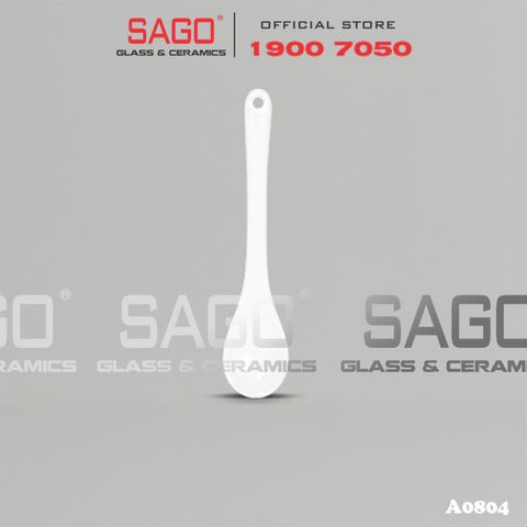  CK A0804 - Muỗng Nhỏ Sứ CK ( 11.5*2.5cm ) 