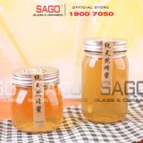  Hũ Thủy Tinh Tròn Nắp Nhôm | Tùy Chọn Dung Tích 